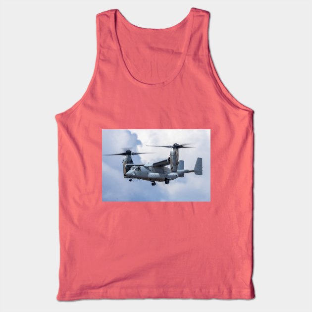 USMC MV-22 Osprey Hovering Tank Top by acefox1